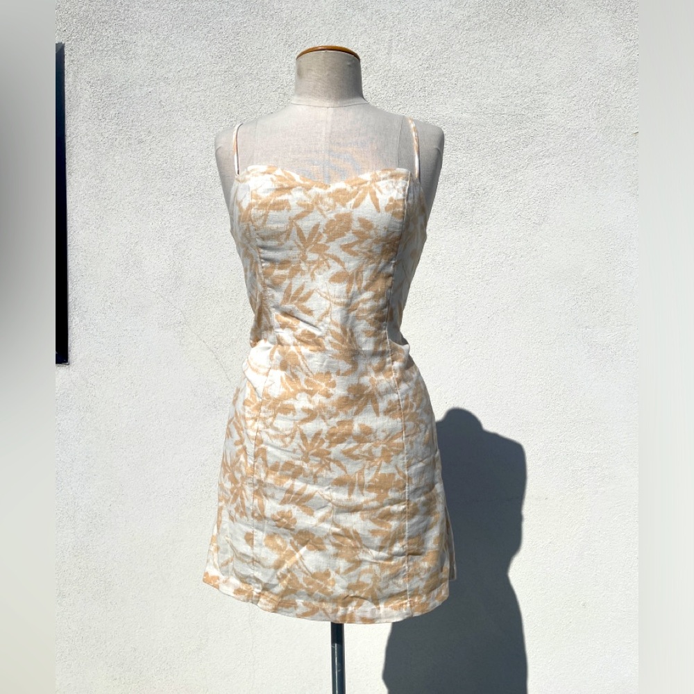 NWT A&F tropical mini dress size small tall